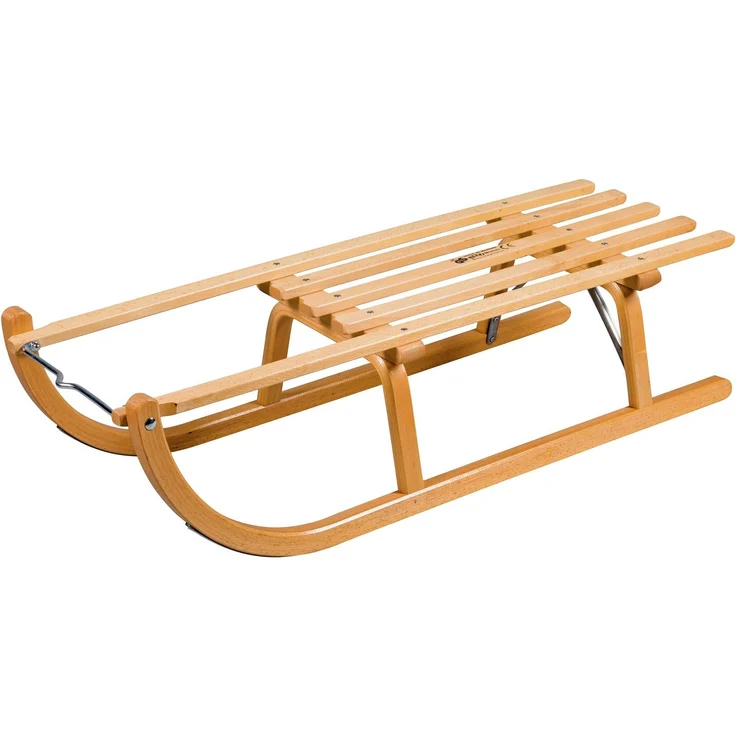 RESS Schlitten/HolzroDavos Buchenholz 100cm – Bild 1