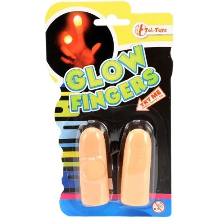Toi-Toys Leuchtfinger 6 cm 2 Stück