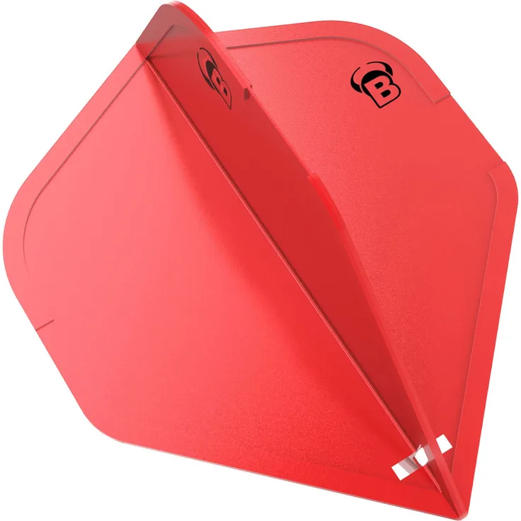 BULL'S DragonFlights in Rot/ Standard /Verpackungseinheit 12 Stück