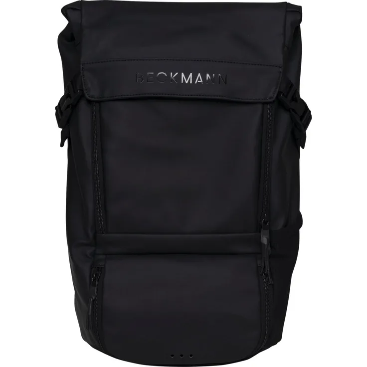 Beckmann Rucksack Street Light Black