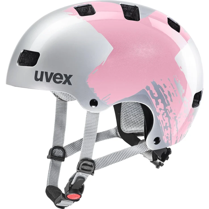 Uvex kid 3 silver - rosé 55-58 cm – Bild 1