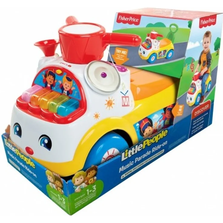 Fisher Price Musical Parade Rider Gelb – Bild 1