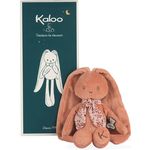 KALOO - Lapinoo - Plüschhase - Erstes Kuscheltier aus Cord - 35 cm - terrakottafarben - superweiches Material - Geschenkbox - Ab der Geburt, K972201, Ockerfarben