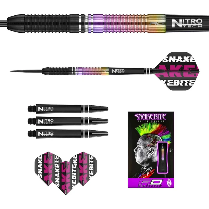 Red Dragon Peter Wright World Champion 2020 Edition Steeldarts 21 g – Bild 5