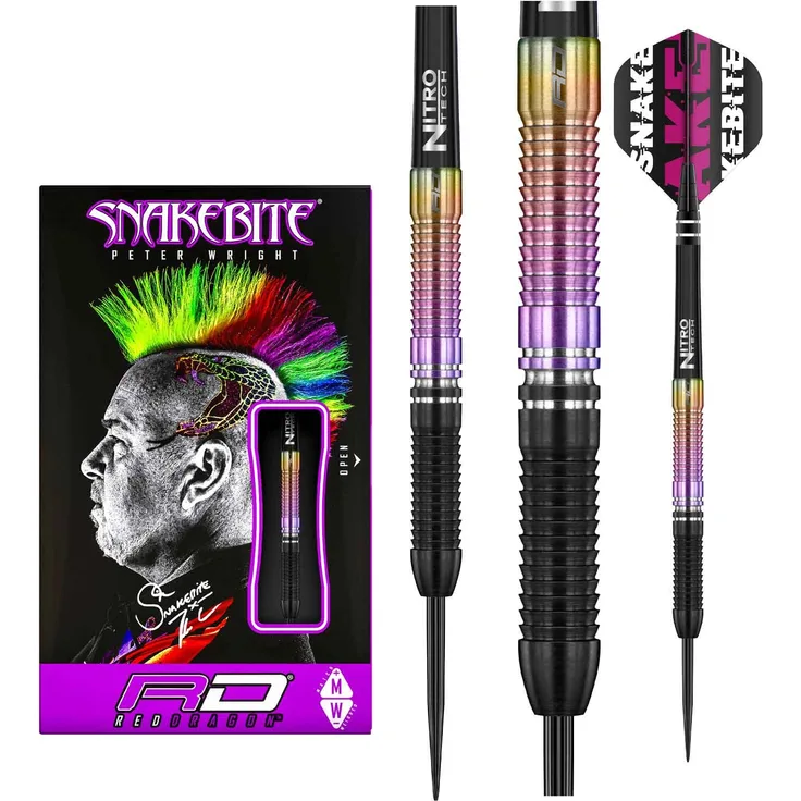Red Dragon Peter Wright World Champion 2020 Edition Steeldarts 21 g