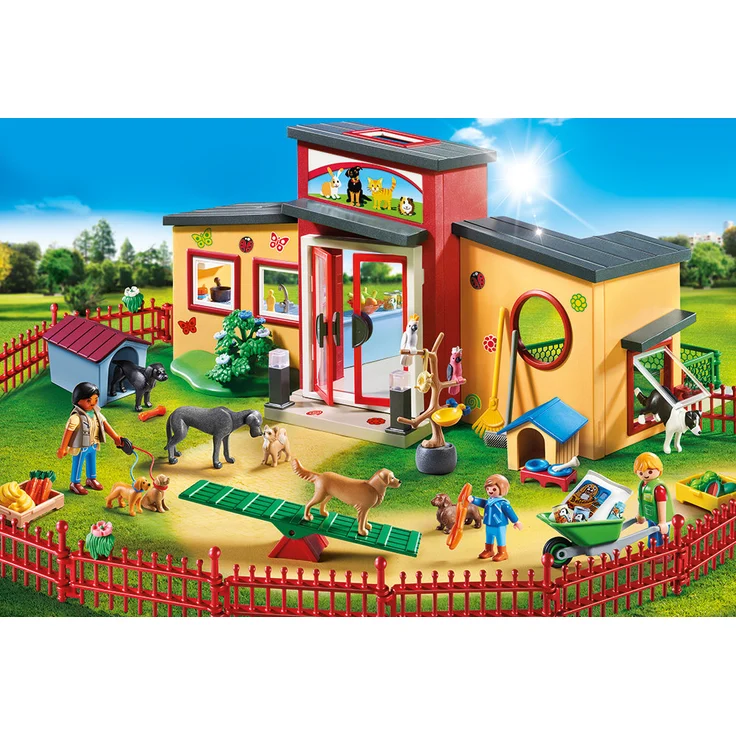 Playmobil City Life 9275 Tierhotel "Pfötchen", Ab 4 Jahren – Bild 3
