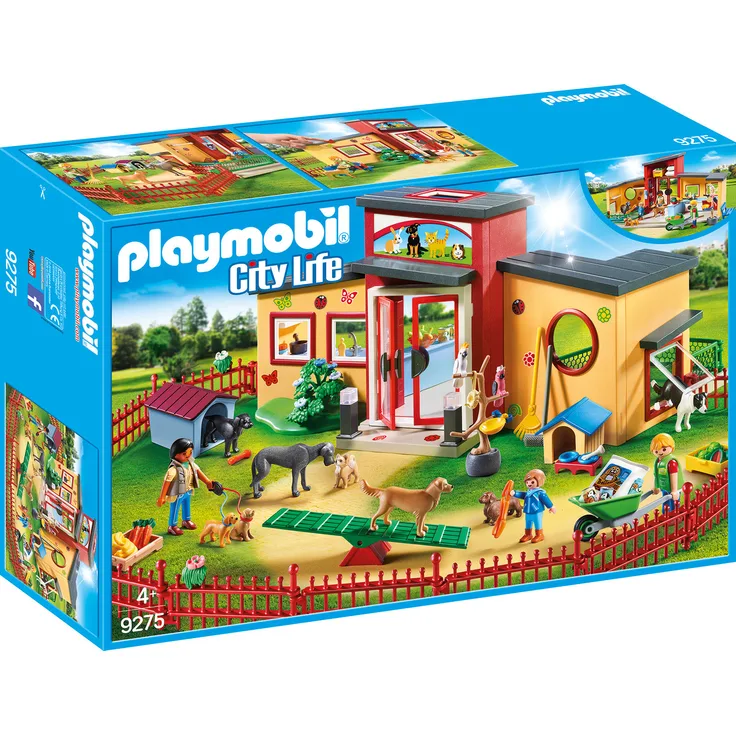 Playmobil City Life 9275 Tierhotel "Pfötchen", Ab 4 Jahren