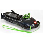 KHW 'Mountain Racer' Rennbob, anthrazit, 106 cm, inkl. patentiertem Lenksystem, wirkungsvoller Bremse und Zugleine, ab 6 Jahren