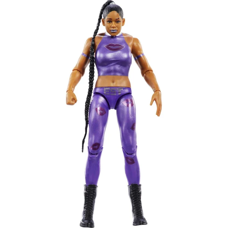 WWE HKP82 - Basic Wrestlemania Bianca Belair Actionfigur, 15cm WWE Sammlerstück mit Zubehör, Spielzeug Geschenk für Kinder und Fans ab 6 Jahren – Bild 1