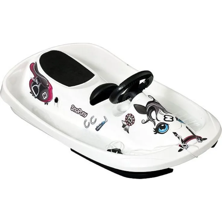 Hamax Lenkschlitten Sno Fantasy mit Sticker weiß HAM503413