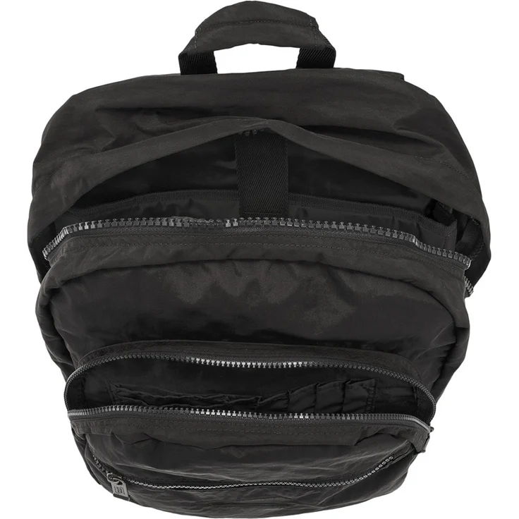 großer camel active Reißverschlussrucksack, schwarz – Bild 3