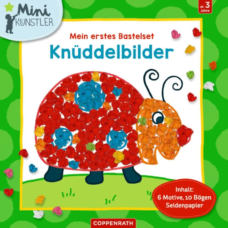 Coppenrath Verlag - Mini-Künstler - Mein erstes Bastelset: Knüddelbilder – Bild 2