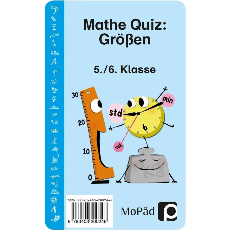 Mathe-Quiz: Größen