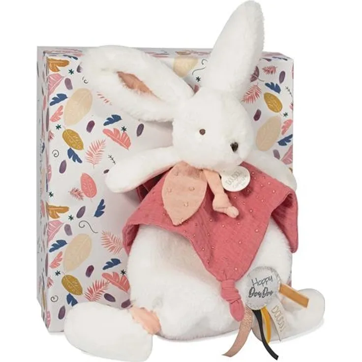DOUDOU Happy Boho Schmusetuch, terrakotta 25cm