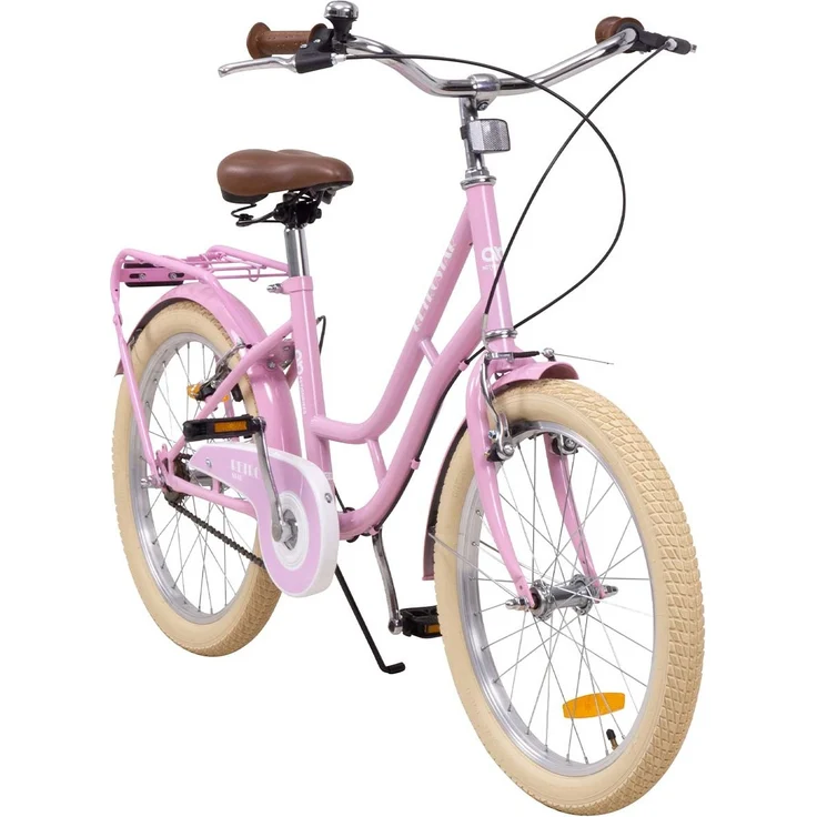 Kinderfahrrad Retrostar 20 Zoll Kinder Mädchen Fahrrad rosa retro Kinderrad – Bild 1