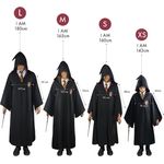 Harry Potter Zauberergewand Slytherin S