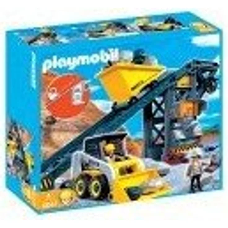 PLAYMOBIL - Förderanlage mit Kompaktlader 4041