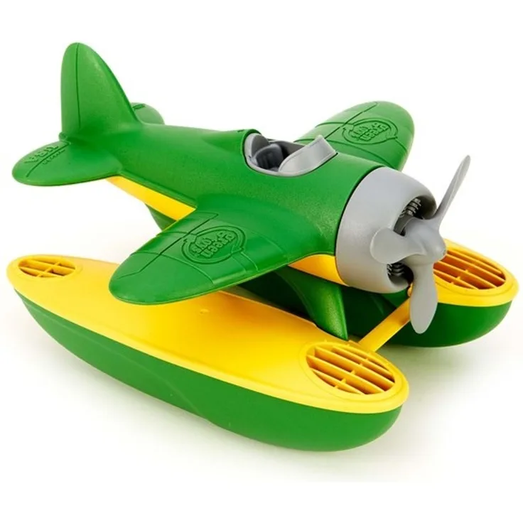 GREENTOYS - Wasserflugzeug mit grünen Tragflächen