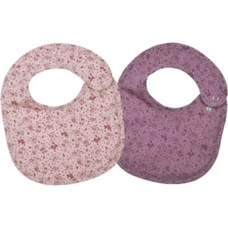 WÖRNER SÜDFROTTIER Druckknopflatz Lamas rosa 2er Set 22 x 29 cm