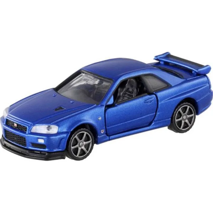 Tomica TO011 Nissan Skyline GT-R V-Spec II Nür blau Premium Maßstab 1:62 Modellauto