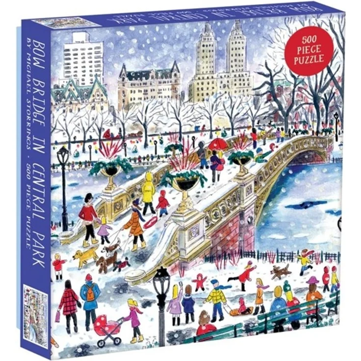 Michael Storrings Bow Bridge In Central Park 500 Piece Puzz. – Bild 2
