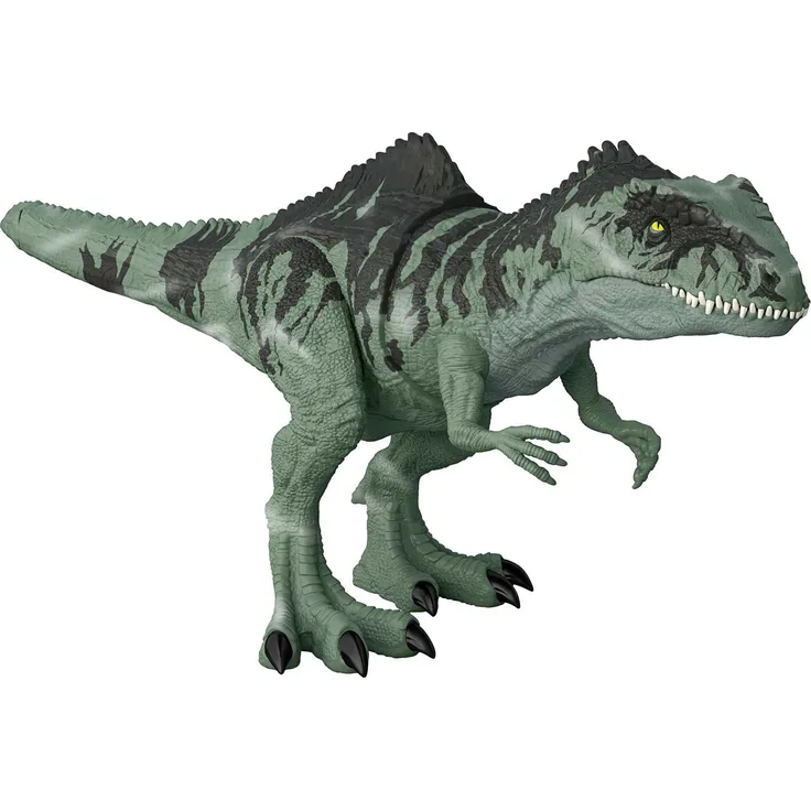 Jurassic World GYW86 - Strike 'n Roar Riesen-Dino Giganotosaurus Spielfigur, beweglich mit Brüll- und Schnapp-Reaktion, mit AR-Funktion, Spielzeug für Kinder ab 4 Jahren - Preisvergleich