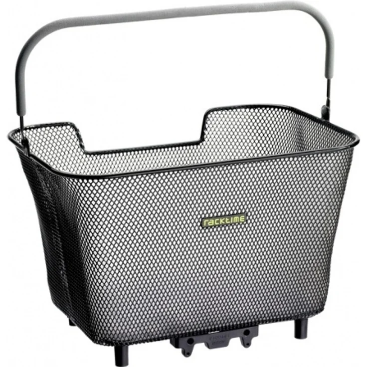 Racktime Fahrradkorb Baskit klein schwarz 42x27x30 cm – Bild 1