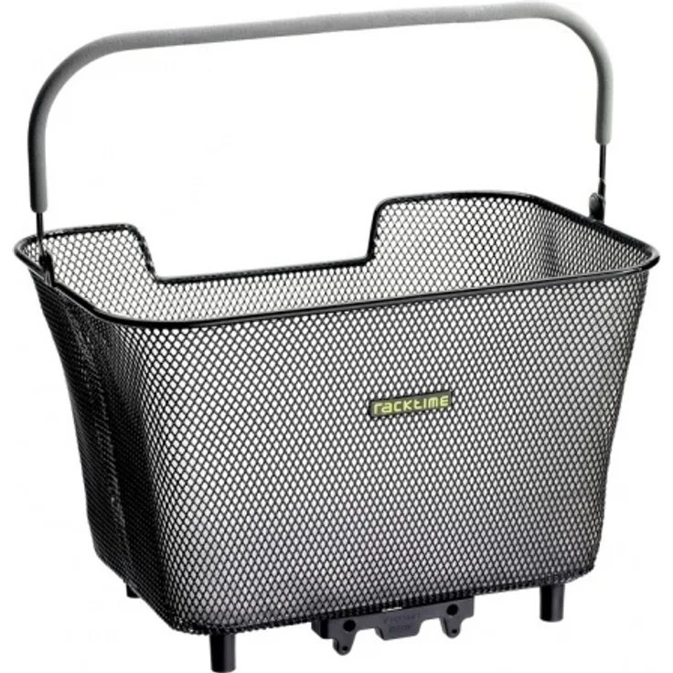 Racktime Fahrradkorb Baskit klein schwarz 42x27x30 cm