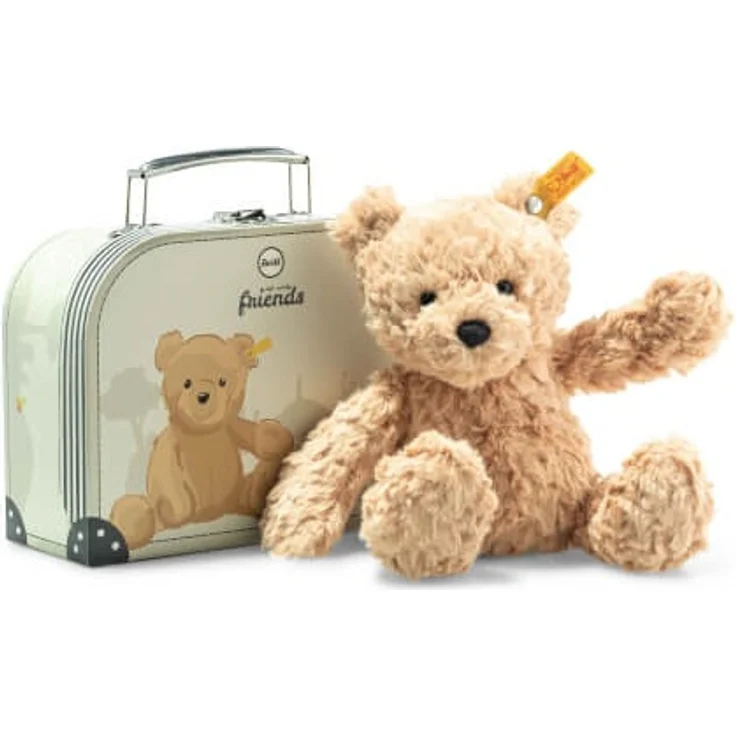 Steiff 113918 Teddybär Jimmy 25cm hellbraun im Koffer – Bild 2