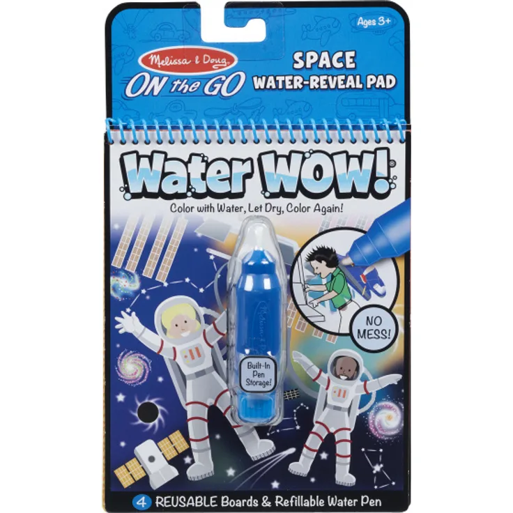 malbuch Water Wow - Weltraumkarton blau