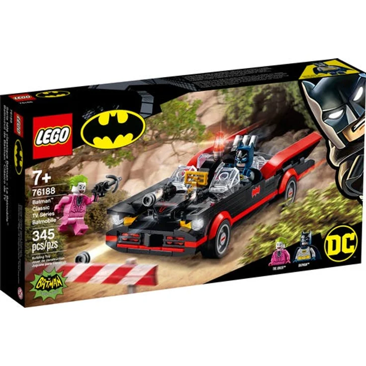 LEGO DC 76188 'Batmobil aus dem TV-Klassiker', 345 Teile, ab 7 Jahren – Bild 2