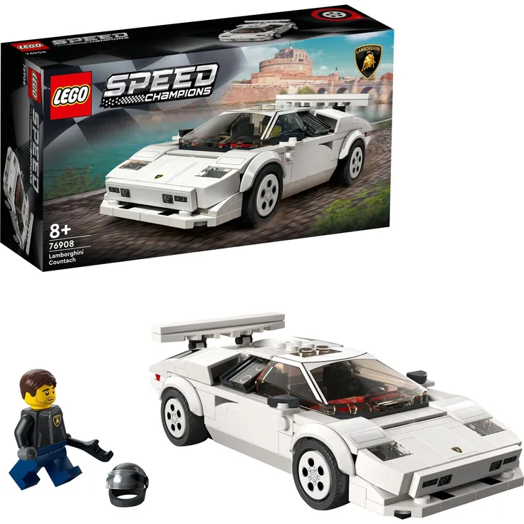 LEGO Speed Champions 76908 'Lamborghini Countach', 262 Teile, ab 8 Jahren