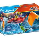 Playmobil City Action 70144 'Seenot: Kitesurfer-Rettung mit Boot', 30 Teile, ab 4 Jahren