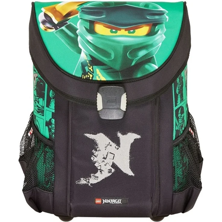 Lego Ninjago Schulranzen Set 8tlg. EASY GOLDEN POWER Ranzen 1. Klasse mit Federmappe Brotdose und Trinkflasche – Bild 3