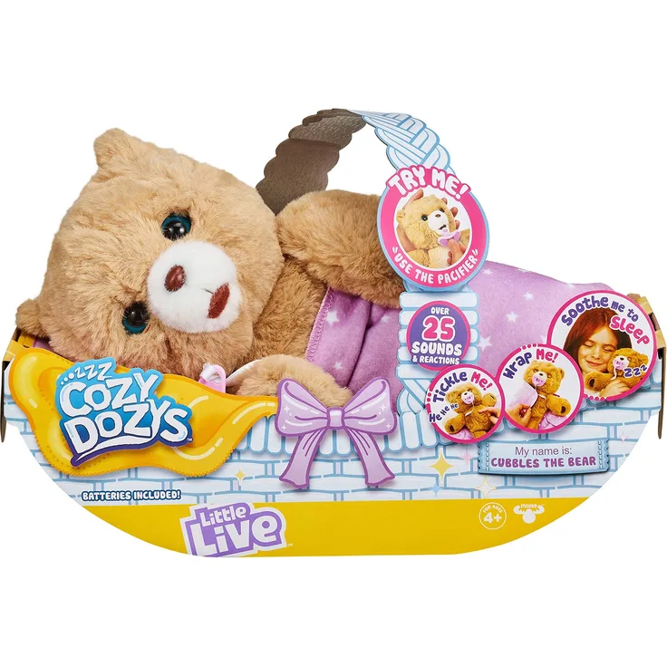 Little Live Pets 28847 Cozy DOZYS, Mehrfarbig