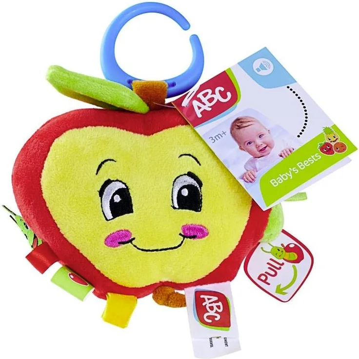 ABC Activity Apfel mit Raupe