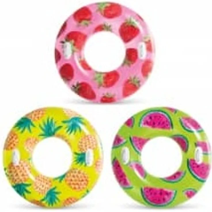 Intex - Schwimmreifen - Tropische Früchte - 1 Stück, zufällige Auswahl