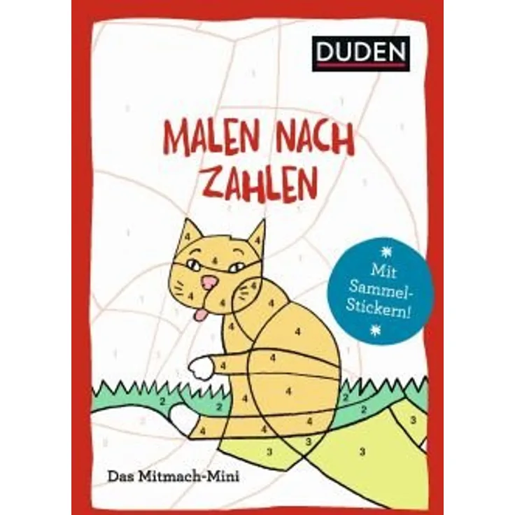DUDEN Malen nach Zahlen Das Mitmach Mini