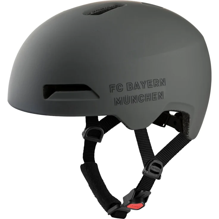 Alpina Haarlem Fcb Coffee - Grey Matt, Größe 57 - 61 cm - Fahrradhelm, Farbe Grau – Bild 1