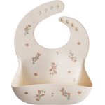 BiBs Retro Lätzchen Altrosa / Eisen 6-18 Monate 2 Stück Rosa