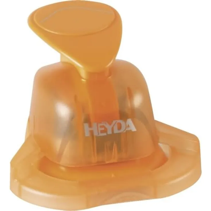 Heyda Motivstanzer für Karton bis 220g/qm Ecke rund ca. 50x20mm