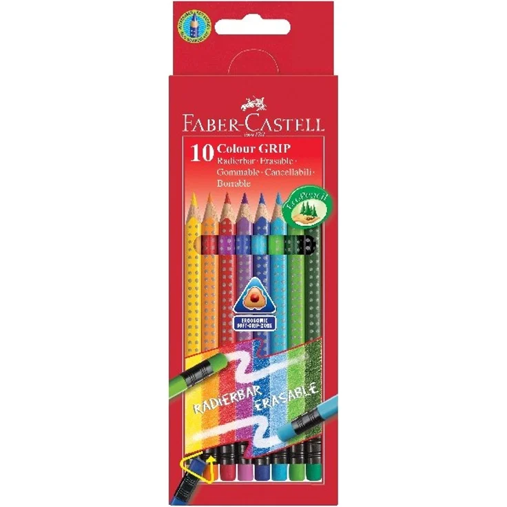 Buntstift Colour Grip 10er 10 Farben Etui – Bild 2