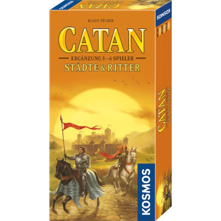 Kosmos - Catan - Städte & Ritter Ergänzung 5/6 Spieler 2022 – Bild 1
