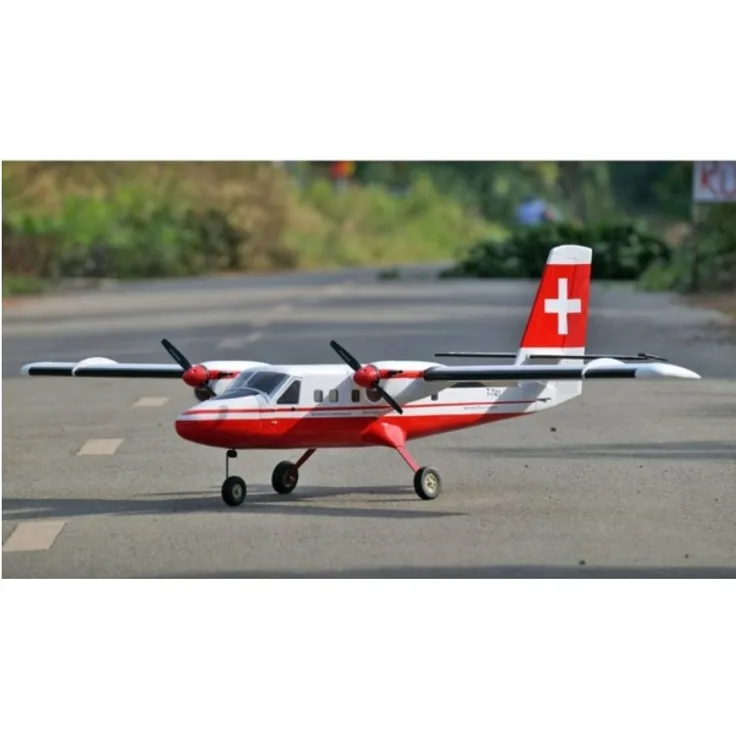 VQ Twin Otter Swiss RC motorfly-model ARF 1875 mm