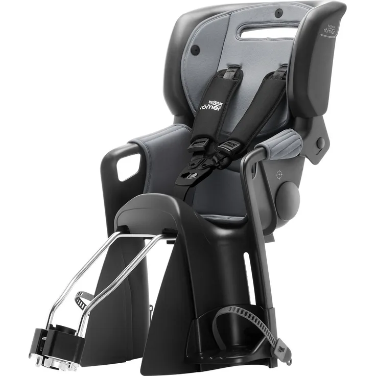 Britax Römer 'Jockey Comfort³' Kinderfahrradsitz Schwarz/Grau mit Wendebezug