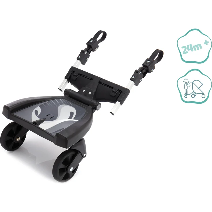 Fillikid Buggyboard 180°, Schwarz, universell einsetzbar – Bild 4