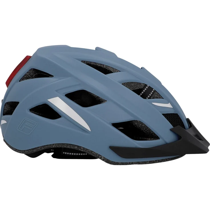 Fischer Fahrradhelm Urban Plus Chicago S/M türkisblau matt – Bild 1