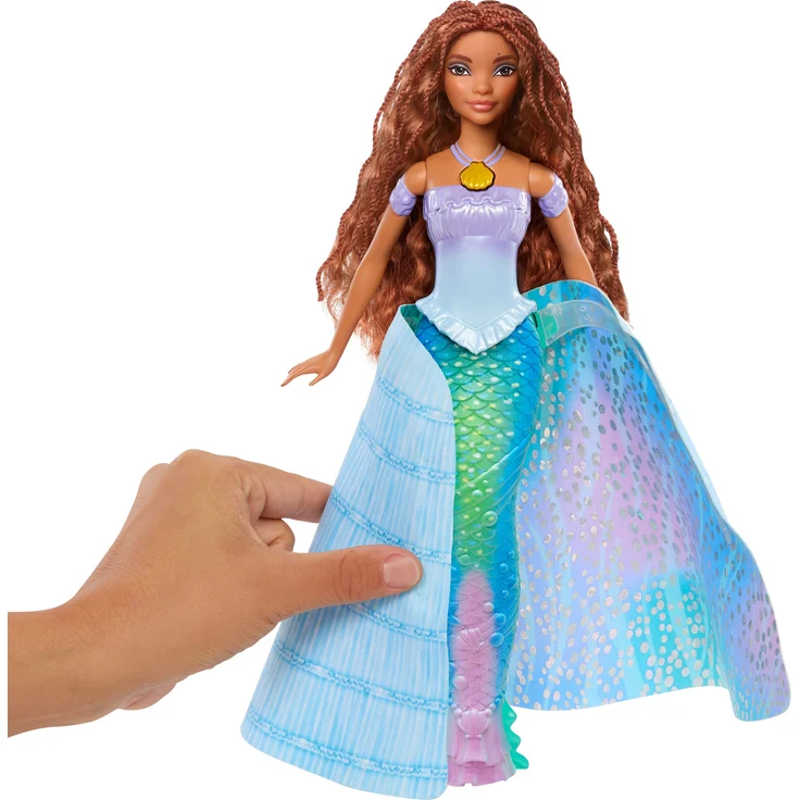 Mattel - Disney The Little Mermaid Modepuppe Verwandlungs-Arielle – Bild 4