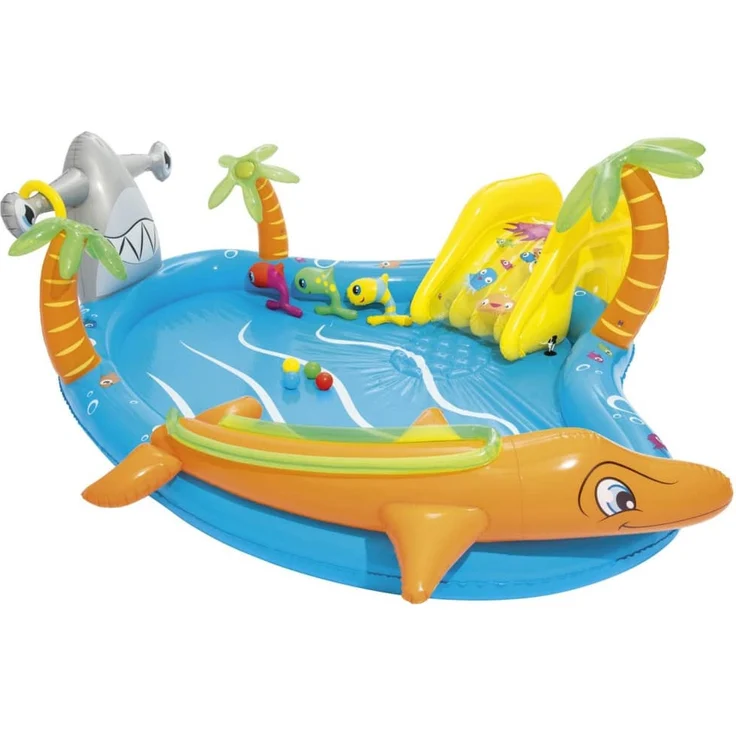 Bestway Planschbecken für Kinder Sea Life 280x257x87 cm – Bild 2