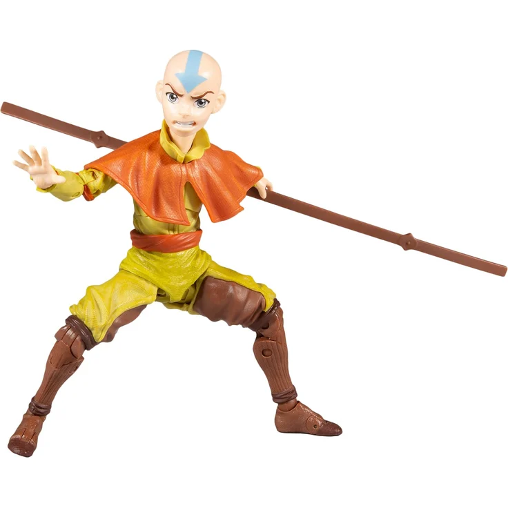 McFarlane - Der Herr der Elemente Actionfigur Aang 18 cm, 19031, Mehrfarbig – Bild 1